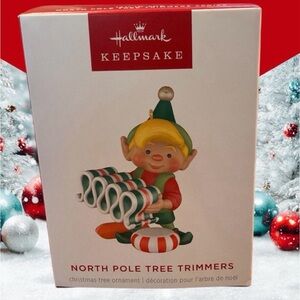 Hallmark Keepsake 2025 North Pole Tree Trimmers Christmas Ornament, NEW